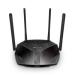 ROUTER MERCUSYS MR70X WIFI 6 AX1800 DUAL BAND 1201 MBPS EN 5GHZ Y 574 MBPS EN 2.4 GHZ, 1 PUERTO WAN GIGABIT + 3 PUERTOS LAN GIGABIT,4 ANTENAS MULTIDIRECCIONALES  MR70X