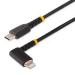 CABLE DE 1M USB-C A LIGHTNING - CABLE USB 2.0 A LIGHTNING ACODADO - CABLE USB TIPO C A LIGHTNING DE CARGA - MFI - PARA IPHONE - STARTECH.COM MOD. RUSB2CLTMM1MR RUSB2CLTMM1MR