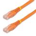 CABLE DE RED 4.5M CATEGORIA CAT6 UTP RJ45 GIGABIT ETHERNET ETL - PATCH MOLDEADO - NARANJA - STARTECH.COM MOD. C6PATCH15OR C6PATCH15OR