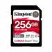 MEMORIA FLASH SD KINGSTON SDXC CANVAS REACT PLUS 256 GB 300R UHS-II V90(SDR/256GB) SDR2/256GB