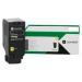 TONER LEXMARK 71C80Y0 AMARILLO, ESTANDAR 5000 PAGINAS, PARA CS/CX730, 735 71C80Y0