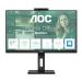 MONITOR LED AOC Q27P3CW / COLOR NEGRO / PANEL DE 27 / HDMI / DP / VGA  / ASPECTO 16:9 / TIEMPO DE RESPUESTA 4MS / 2560X1440 / 75HZ / VESA 100X100 MM / CONTRASTE 20,000,0001 / BRILLO 350 CD/M2  Q27P3CW