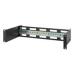 KIT DE CARRIL DIN , INTELLINET, 716345, AJUSTABLE PARA RACK 19, 2U 716345