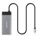 DOCKING USB-C , MANHATTAN, 130714 ,10 PTOS, 2XHDMI, 5XUSB-A, USB-C, USB-C PD, RJ45, TARJETA SD-MICROSD 130714