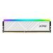 MEMORIA ADATA UDIMM DDR4 8GB PC4-25600 3200MHZ CL16 288PIN 1.35V XPG SPECTRIX D35G RGB BLANCO CON DISIPADOR PC/GAMER/ ALTO RENDIMIENTO (AX4U32008G16A-SWHD35G) AX4U32008G16A-SWHD35G