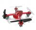Drone Syma X11 Cuadrupedo con pila recargable, Color Rojo