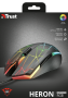 Mouse Trust Gaming GXT 170 Heron RGB Mouse 21813