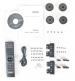 Sistema NVRsolo de 16 canales IP con salida HDMI (Familia MainConsole) con 80 Mbps de Throughput NS8060/16