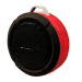 BOCINA GINGA CONTRA AGUA BLUETO NEGRO-ROJO GI16BOC02BT-NR