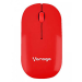 MOUSE VORAGO MO-205 ROJO INALA MBRICO USB . AC-415810-2