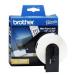 ETIQUETA PRE CORTADA BROTHER DK1204 17MM X 54MM, 400 ETIQUETAS COMPATIBLE CON EQUIPOS QL DK1204