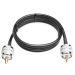 Jumper de cable RG58 grado marino de 4.5 m con conectores PL-259 incluidos. SD-MRFC4.5