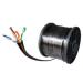 Bobina UTP Cat 6 Condumex Exterior Relleno de Gel para la humedad, cubierta exterior y aislante de polietileno, 23 AWG, 305 mts, Negro, 667666-45