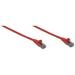 CABLE DE RED INTELLINET 1.0 MTS (3.0 PIES) CAT 6 UTP ROJO 342148