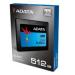 UNIDAD DE ESTADO SOLIDO SSD ADATA SU800 512GB 2.5 SATA3/SATA2 7MM LECT.560/ESCR.520MBS ASU800SS-512GT-C