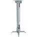 SOPORTE MANHATTAN  PROYECTOR PARA MURO O TECHO SOPORTA 20KG CON ALTURA AJUSTABLE ,INCLINACION Y GIRO COLOR PLATA 461191