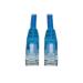 CABLE PATCH TRIPP-LITE (N201-003-BL) MOLDEADO SNAGLESS CAT6 GIGABIT (RJ45 M/M) - AZUL, DE 0.91 M [3 PIES]. GARANTIA POR 10 AÑOS. N201-003-BL
