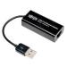 ADAPTADOR DE RED TRIPP-LITE (U236-000-R) NIC (RJ45) A USB 2.0 DE ALTA VELOCIDAD A ETHERNET, 10/100 MBPS. U236-000-R