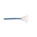 Bobina de Cable Siemon 9C5R4-E2, UTP de 4 pares, Cat5e, PVC (CMR), Color Azul, 24 AWG, 305m