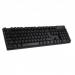 TECLADO VORAGO ALAMBRICO METALICO MULTIMEDIA ILUMINADO USB NEGR