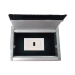 Caja universal vacía de 1 módulo para instalación en escritorio (voz, datos, vídeo, contactos eléctricos), (No incluye accesorios) CE-UNI-1M