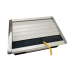 Caja universal vacía de 1 módulo para instalación en escritorio (voz, datos, vídeo, contactos eléctricos), (No incluye accesorios) CE-UNI-1M