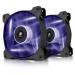 Ventilador CPU Corsair Af120 LED Purple 120mm Twin Pack