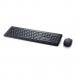 Kit de Teclado y Mouse Dell 580-AFTI, RF Inalámbrico, Negro (Español)