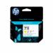 Cartucho HP 711 Paquete Triple Amarillo Original 29ml