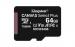 Memoria Flash Kingston Canvas Select Plus, 64GB MicroSDXC UHS-I Clase 10, con Adaptador