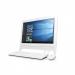 AIO LENOVO C20-00(F0BB009KLD),CEL N3050,2GB,500GB,19.5", DVD,W10H,BLAN