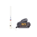 Kit de radio marino ICOM IC-M220, más antena marina de fibra de vidrio TX-5206-SYS y soporte para antena 4186 IC-M220/KIT5206