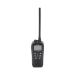 Radio portátil marino ICOM IC-M25BLK color negro, 5 W de potencia RF, 0.5 W de salida de audio, flotante, sumergible IPX7, Tx: 156.025-157.425MHz, Rx: 156.050-163.275MHz , incluye batería de 1500mAh, cargador, antena clip y correa de mano IC-M25BLK