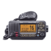 Radio móvil marino ICOM, color negro, Tx: 156.025 - 157.425 MHz, Rx: 156.050 - 163.275 MHz, con GPS interconstruido, 25W de potencia, sumergible IPX7  incluye micrófono y accesorios de instalación. IC-M324G/21