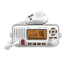 Radio Móvil Marino color blanco, 25W, Tx:156.025-157.425MHz, Rx:156.050-163.275MHz, pantalla de matriz de puntos,compatible con GPS, capacidad de llamada selectiva DSC, canales CAN,USA,INT IC-M424/02