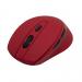 Mouse Inalámbrico VORAGO MO-306, Recargable, Rojo, iluminado, 2400 DPI, MO-306RD