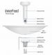 Ubiquiti NanoBeam M5 AirMax de Ubiquiti con antena tipo plato de 22 dBi, 802.11a/n (5.1 - 5.8 GHz)