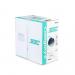 Bobina de Cable UTP 305 m. cobre, azul, Categoría 6, riser (CMR), de 4 pares