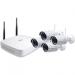 KIT NVR DAHUA 4 CANALES WIFI 720P /HDMI/ VGA/ 4 CAMARAS BULLET IPCHFW1000SW36 720P / P2P/ ACCESORIOS