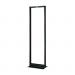 Rack de dos postes estándar de 19", numerado, de aluminio y 45 unidades de rack R2P