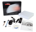 Sistema Legend TurboHD 720P de 4 canales compatible con P2P, incluye 2 LD7TURBOW (Domo interior 2.8mm), 2 LB7TURBOW (Bullet interior / exterior 3.6mm), transceptores, adaptadores de voltaje y fuente de poder profesional TURBOXSD74
