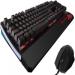 TECLADO/MOUSE ALAMBRICO EAGLE WARRIOR TEC. G75 / LUZ 3 COLORES + MOU G15 DPI AJUSTABLE K2GAMG75EGW