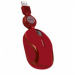 MINI MOUSE OPTICO ACTECK RETRACTIL USB MR-300 ROJO
