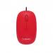 MOUSE ALAMBRICO USB 1000 DPI ROJO ACTECK TRUE BASIX