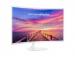 Monitor Samsung Curvo, 32", 1920x1080, HDMI, Display Port, BLANCO