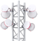 Antena Sectorial RF ELEMENTS SHTP590, 90 x 90°, 5.1 - 5.8 GHz, Ganancia 10 dBi (Requiere TwisPort)