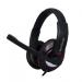 AUDIFONO DE DIADEMA TECH ZONE CON MICROFONO HI-FI STEREO USB CABLE 1.8 MT TZ16AUD01-PC