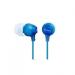 AUDIFONO INTERNO ( IN-EAR) SONY EX15-LP COLOR AZUL. CONECTOR 3.5 MM MDR-EX15LP/BL