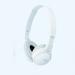AUDIFONOS TIPO DIADEMA SONY ZX-310 COLOR BLANCO, MANOS LIBRES CONECTOR 3.5 MM MDR-ZX310AP/W