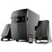 BOCINAS PIXXO SP 300/2.1 CANALES/ALIMENTACION AC/PANTALLA LED/CTRL REMOTO INAL/RADIO FM/MEM. SD-USB ESP0SWSP300PXO